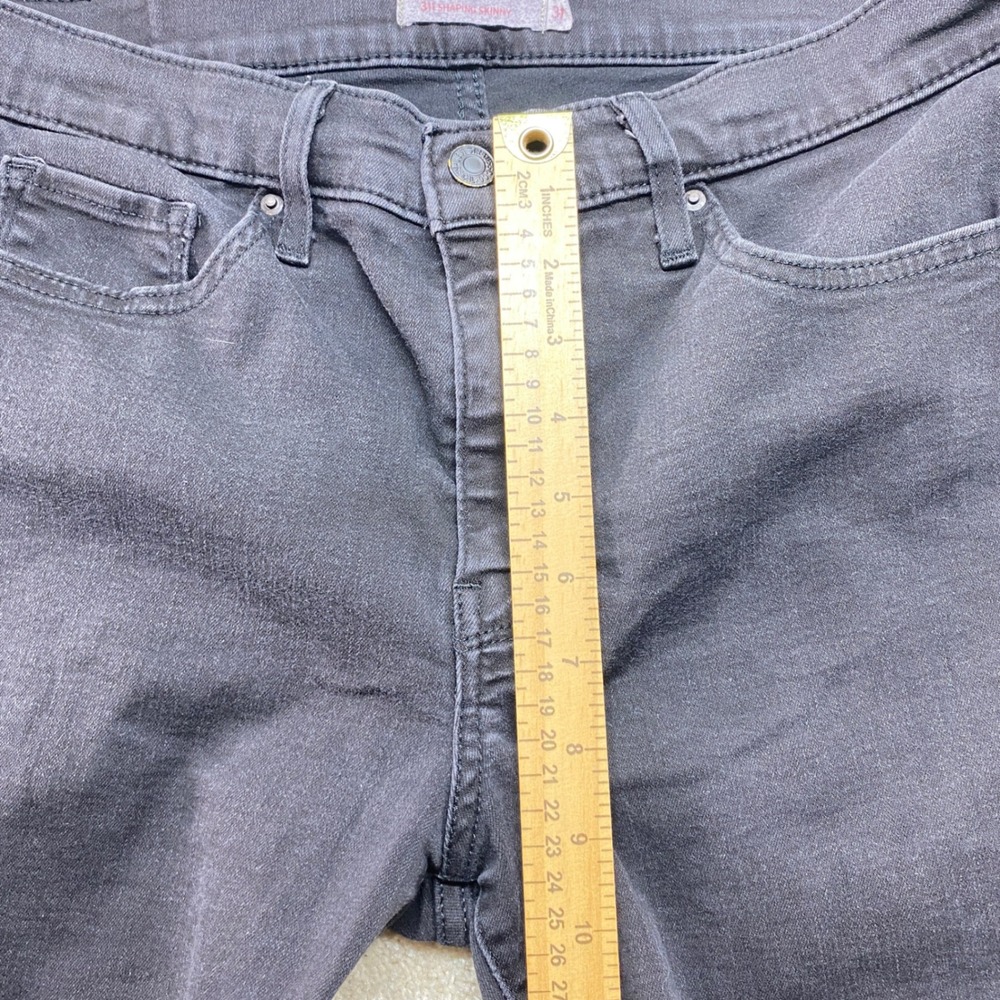 Levi's 311 Shaping Skinny Jeans Womens 31 Dark Wash Black Denim Pants - Picture 6 of 12
